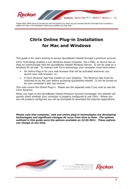 Download Citrix Plug In Mac